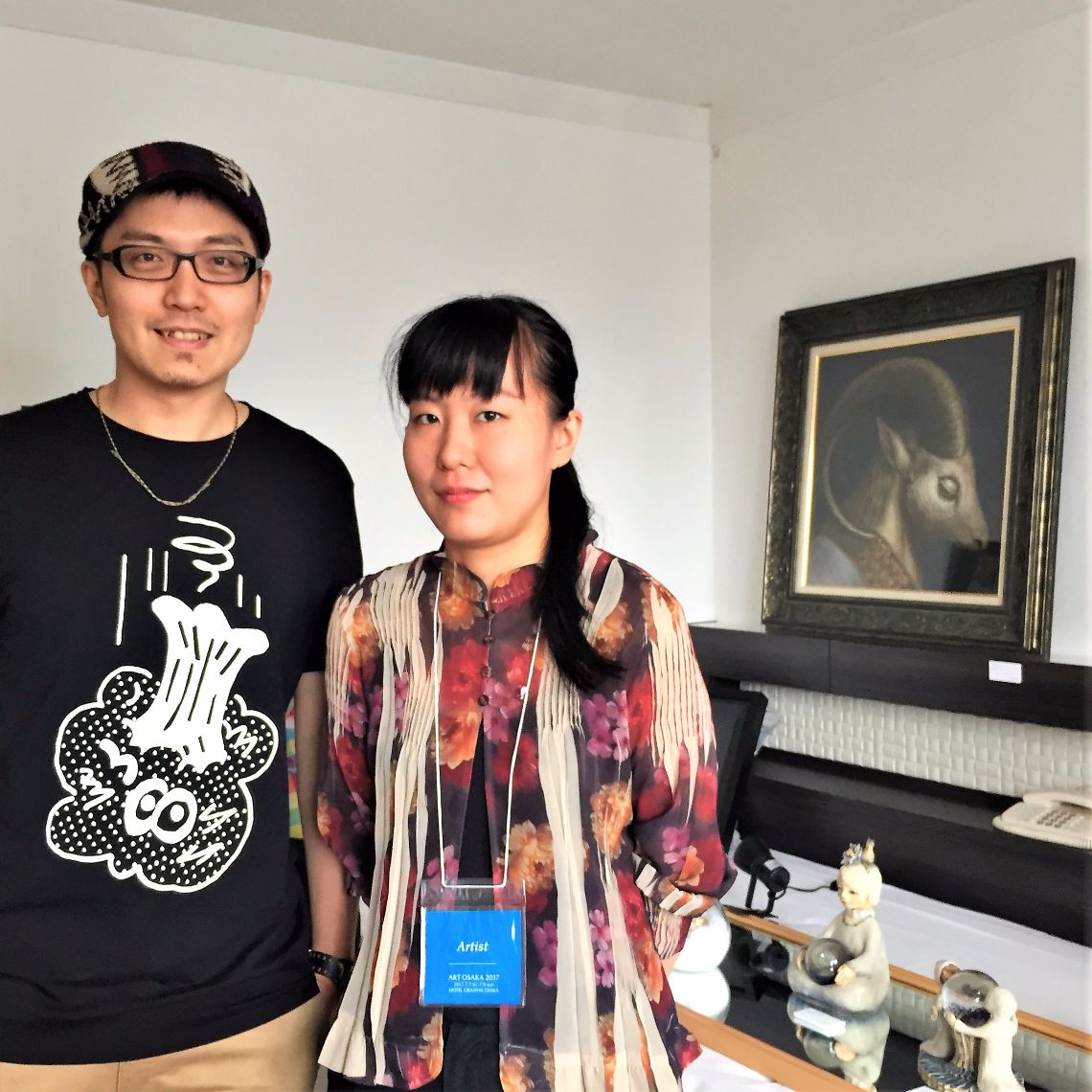 台湾人アーティスト・Candy Bird氏と