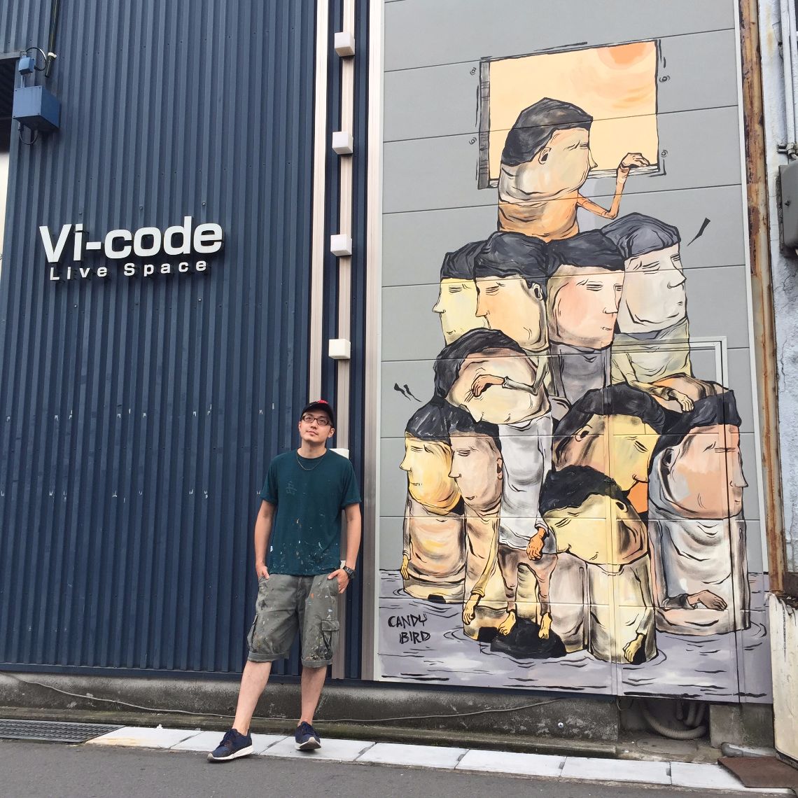 完成！作品のタイトルは「巨人」